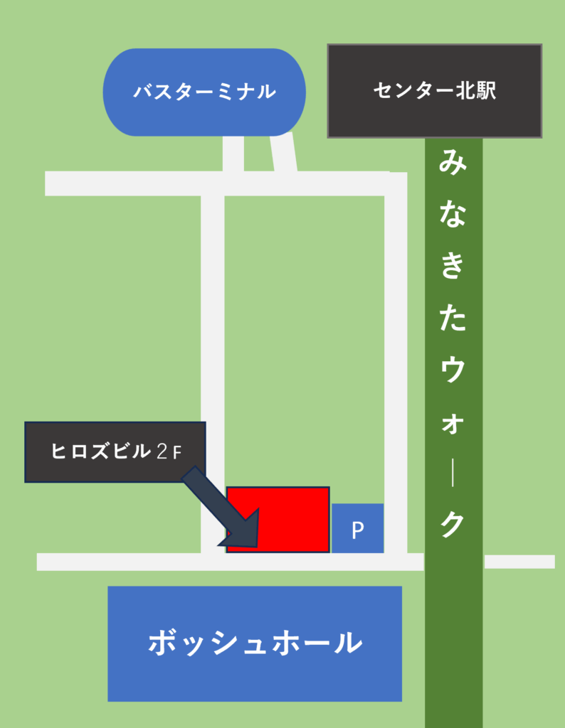 みなきた地図　横浜市中川中央1-8-8-201